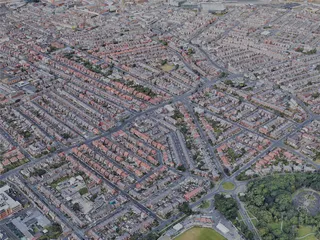 Blackpool City, UK (2022) 3D Model preview
