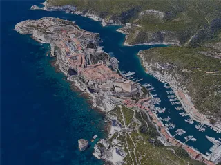 Bonifacio City, France (2022) 3D Model preview