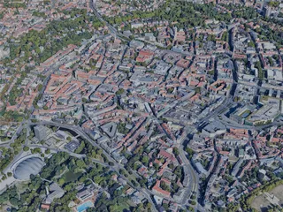 Braunschweig City, Germany (2022) 3D Model preview