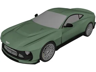 Aston Martin Valour (2023) 3D Model preview