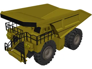 CAT 795 3D Model preview