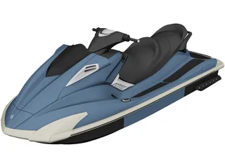 Yamaha WaveRunner FX HO 3D Model preview