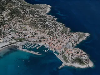 Calvi City, France (2023) 3D Model preview