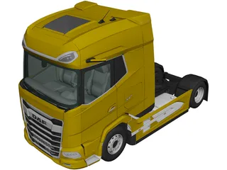 DAF XG Plus FTG (2024) 3D Model preview