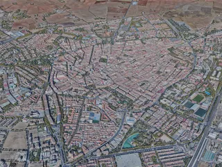 Ciudad Real City, Spain (2023) 3D Model preview