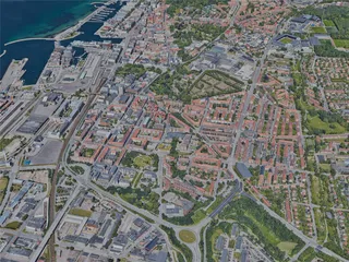 Helsingborg City, Sweden (2022) 3D Model preview