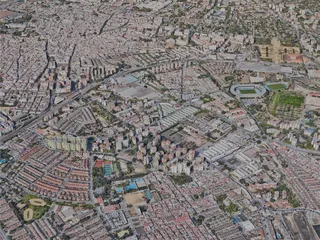 Jerez de la Frontera City, Spain (2023) 3D Model preview