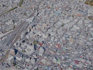 Matsumoto City, Japan (2023) 3D Model preview
