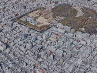 Matsuyama City, Japan (2023) 3D Model preview