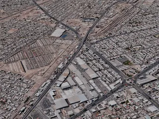 Mexicali City, Mexico (2022) 3D Model preview