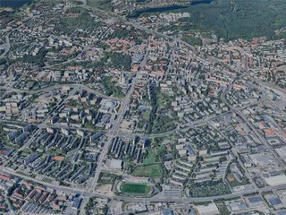 Olsztyn City, Poland (2024) 3D Model preview