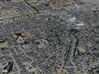 Richmond City, New Zealand (2022) 3D Model preview