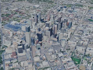 Denver City, CO, USA (2024) 3D Model preview