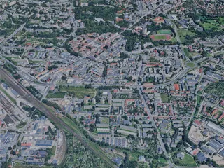 Koszalin City, Poland (2024) 3D Model preview