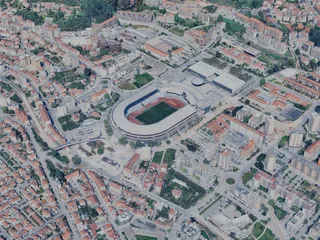Coimbra City, Portugal (2024) 3D Model preview