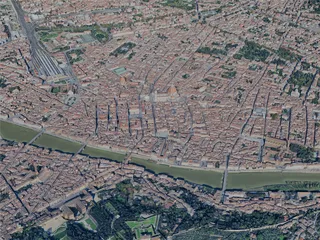 Florence City, Italy (2024) 3D Model preview