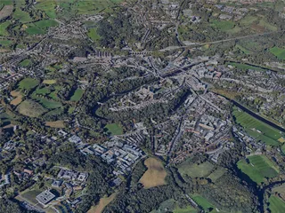 Durham City, UK (2024) 3D Model preview