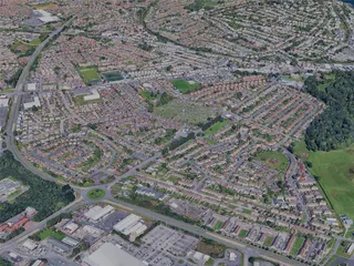 Bangor City, UK (2024) 3D Model preview