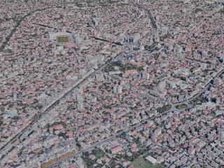Shkoder City, Albania (2024) 3D Model preview
