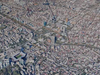 Tirane City, Albania (2024) 3D Model preview