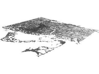 Toronto City 3D Model preview