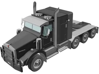 Kenworth T800 3D Model preview