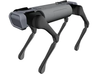 Unitree Aliengo 3D Model preview