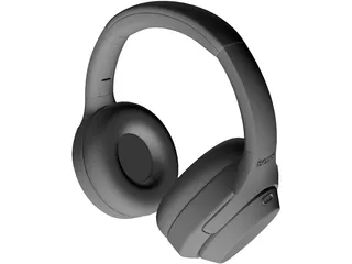 Sony WH-1000XM4 Headphones 3D Model preview
