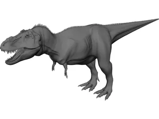Tyrannosaurus Rex 3D Model preview