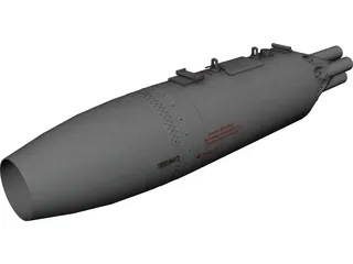 UB-16-M57-UM Rocket Pod 3D Model preview