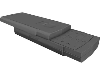 Samsung E900 Phone 3D Model preview
