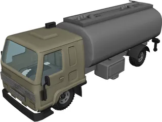 Volvo Truck 3D Model preview