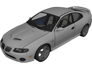 Pontiac GTO 3D Model preview