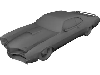 Mercury Cyclone 3D Model preview