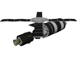 Skylab C 3D Model preview