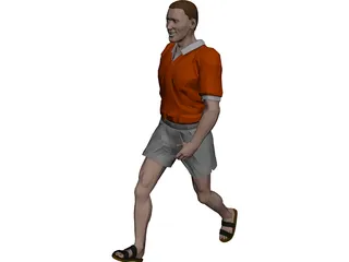 Man 3D Model preview