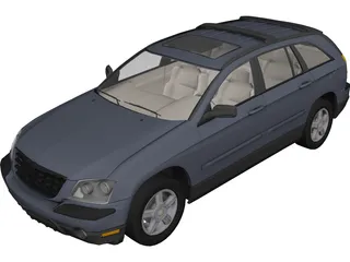 Chrysler Pacifica 3D Model preview