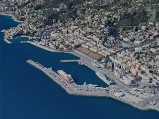 Bastia City, France (2024) 3D Model preview