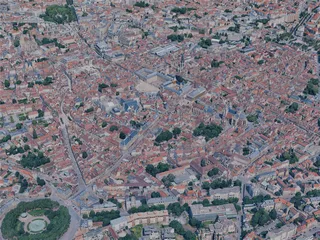 Dijon City, France (2023) 3D Model preview