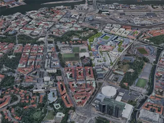 Gothenburg City, Sweden (2022) 3D Model preview