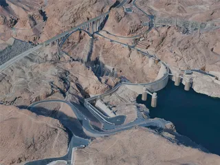 Hoover Dam, USA (2024) 3D Model preview