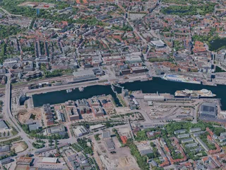 Kiel City, Germany (2024) 3D Model preview