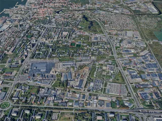 Klaipeda City, Lithuania (2024) 3D Model preview