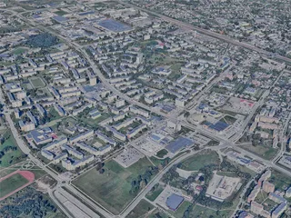 Mazeikiai City, Lithuania (2023) 3D Model preview