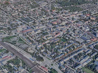 Siauliai City, Lithuania (2023) 3D Model preview