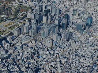 Tokyo City, Japan (2025) 3D Model preview