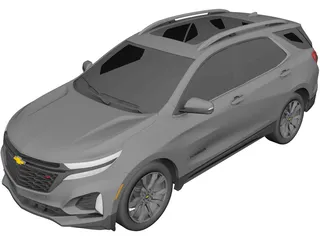 Chevrolet Equinox RS (2023) 3D Model preview