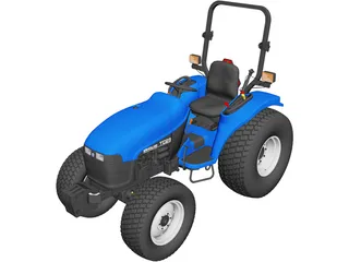 New Holland TC29 3D Model preview