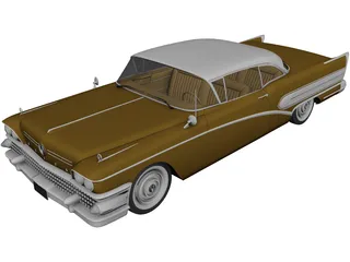 Buick Riviera Special (1958) 3D Model preview