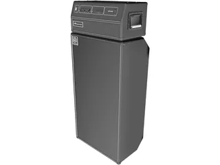 Ampeg Bass Amp with Speaker 3D Model preview